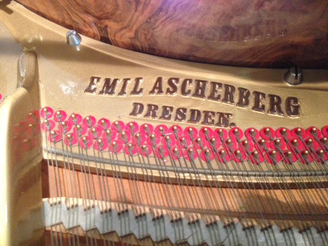 Sounboard of Ascherberg piano